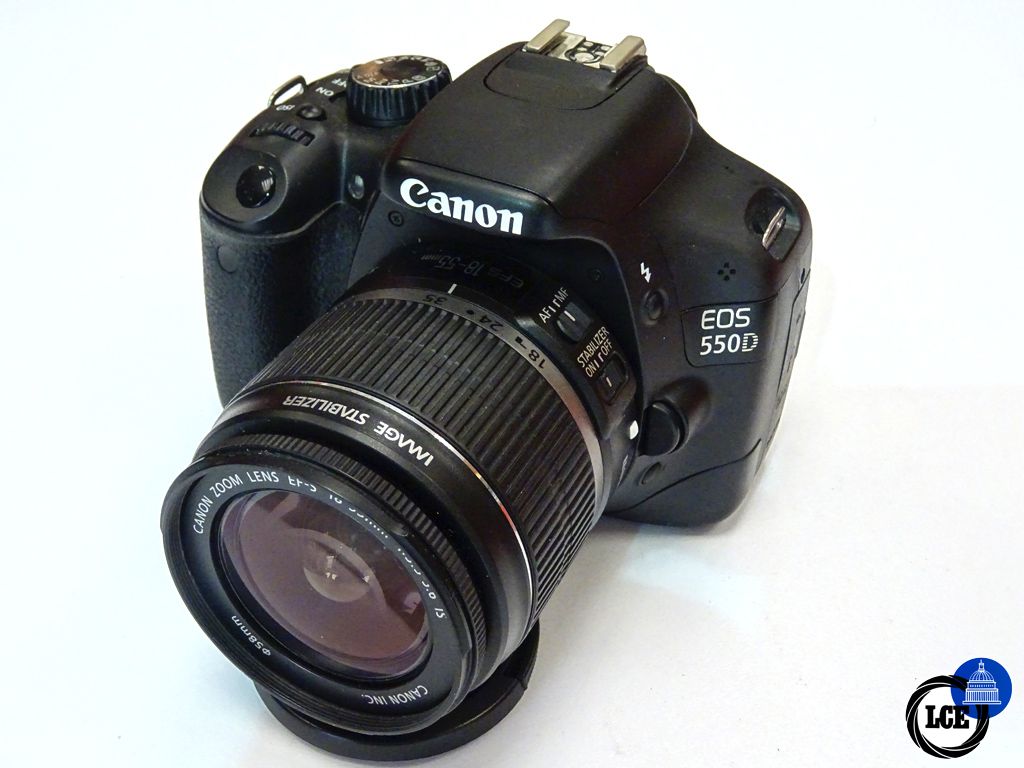 Canon EOS 550D + 18-55mm