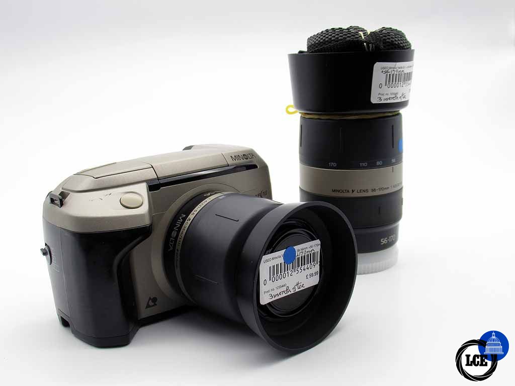 Minolta Vectis S-1 + 28-56mm +56-170mm