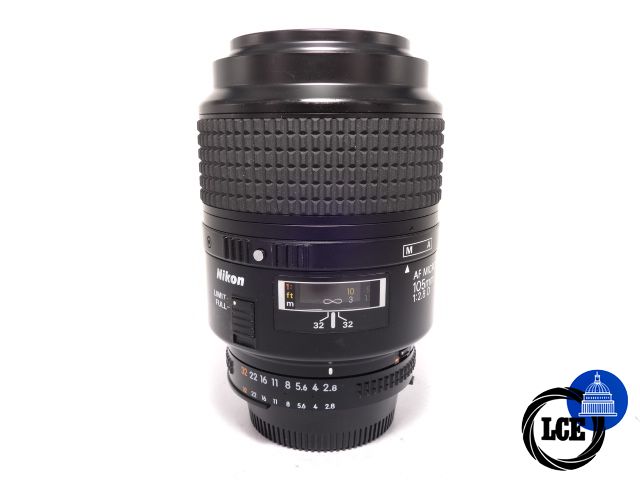 Nikon AFD 105mm F2.8 Micro ***MF ONLY***