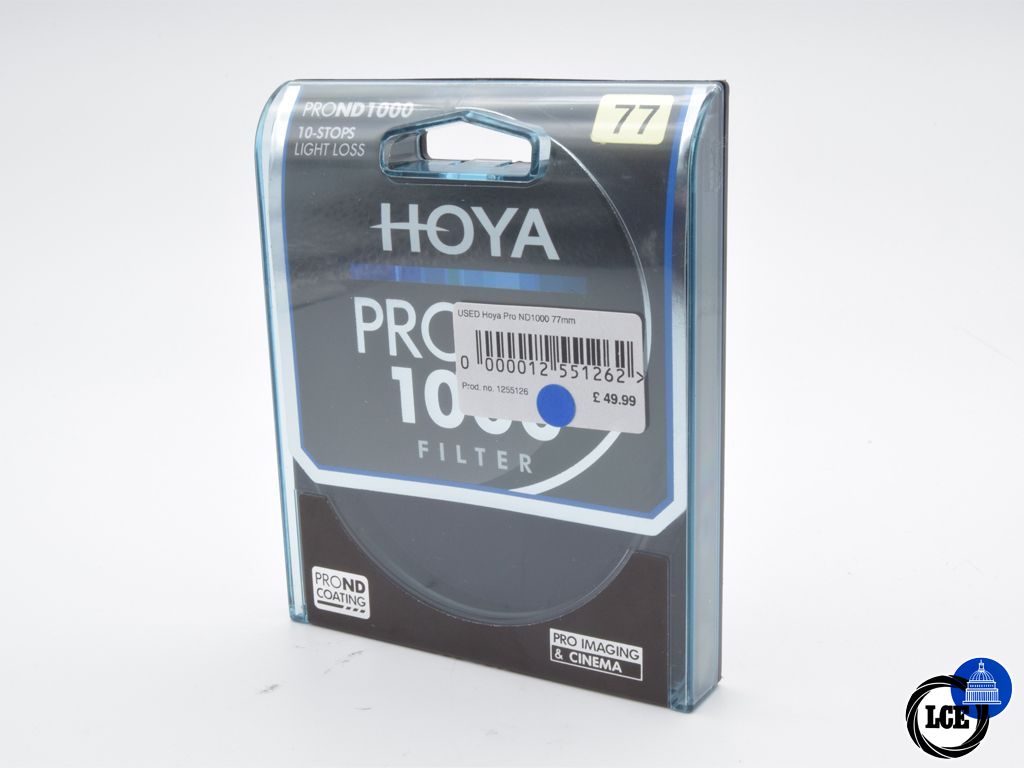 Hoya 77mm Pro ND1000 inc case