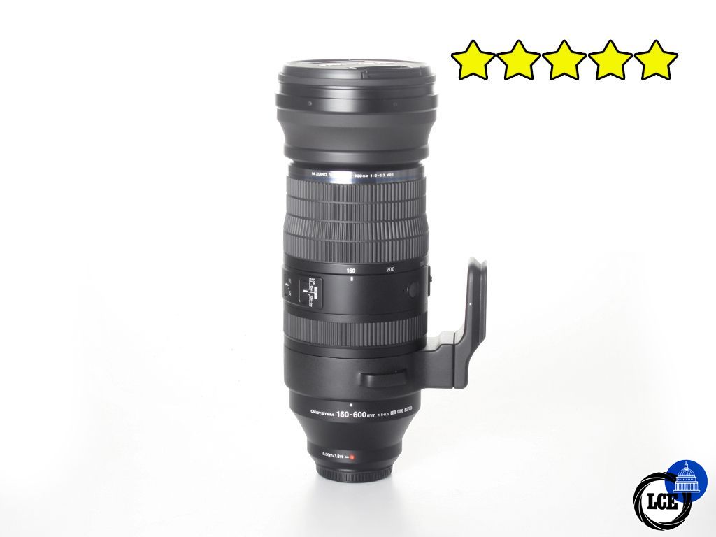 OM SYSTEM M. ZUIKO DIGITAL ED 150-600mm F5.0-6.3 IS (BOXED) with Hood