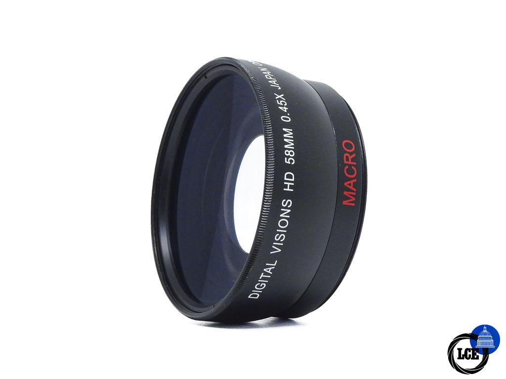 Miscellaneous Digital Visions HD 58mm 0.45x converter