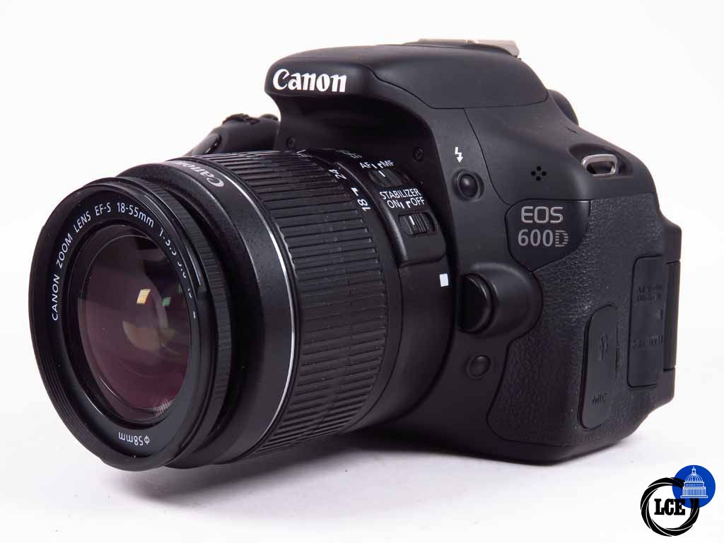 Canon EOS 600D c/w 18-55