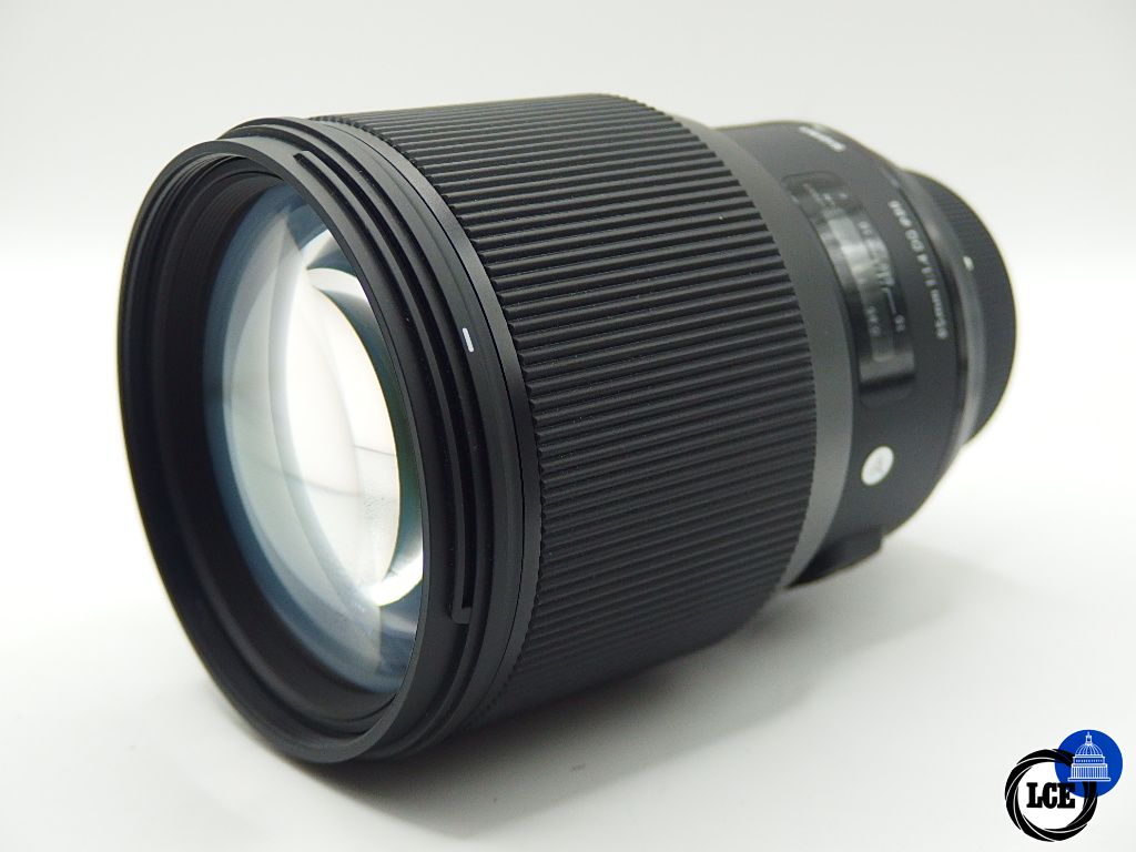Sigma 85mm F1.4 DG Nikon FX fit