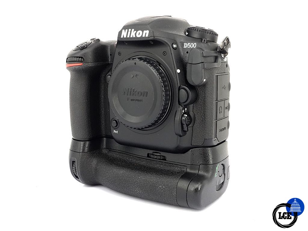 Nikon D500 body + Nikon MB-D 17 battery grip-Boxed | 5*