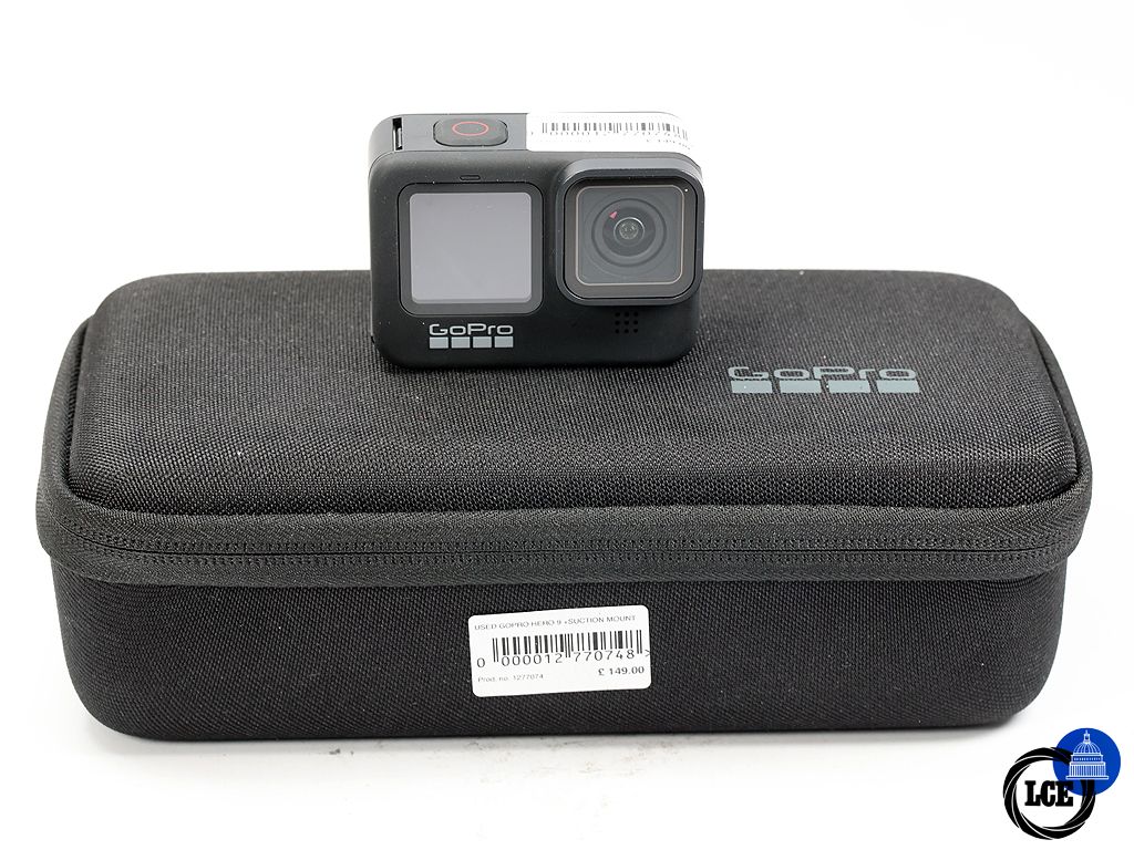GoPro HERO 9 + SUCTION CUP