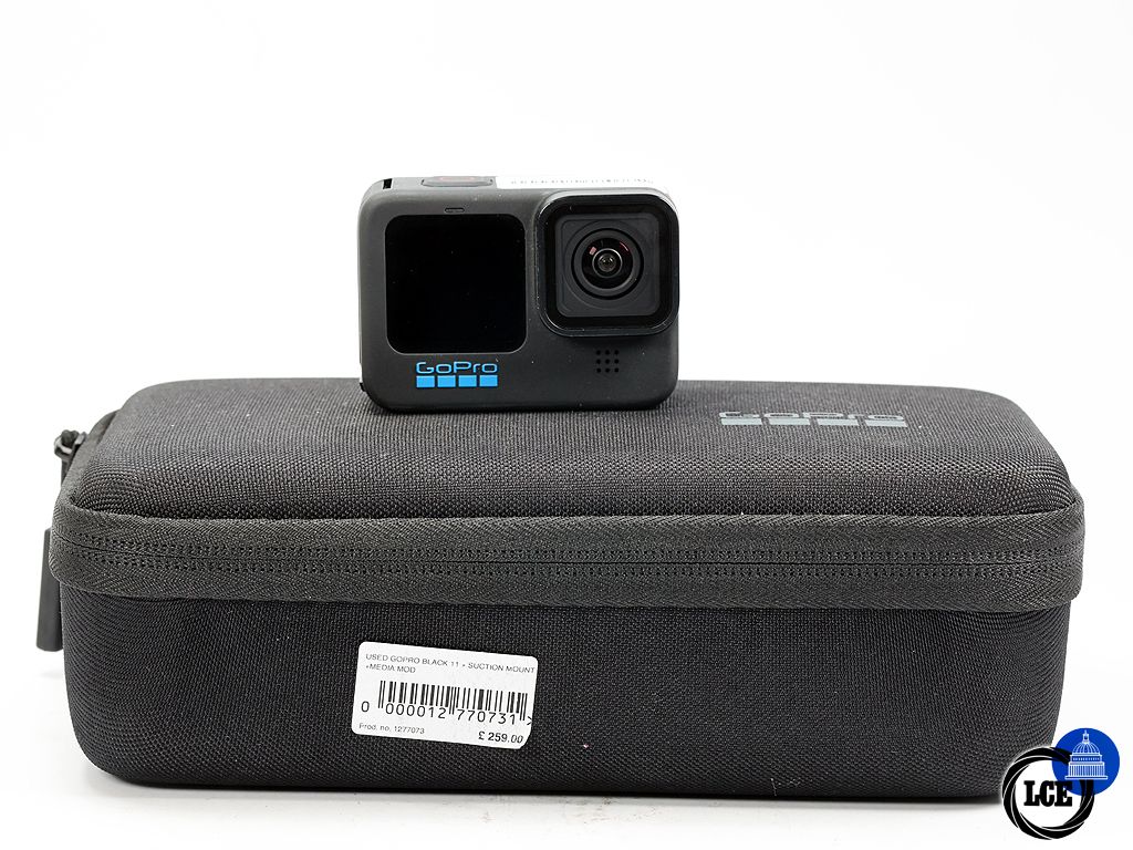 GoPro HERO BLACK 11 + MOUNTS