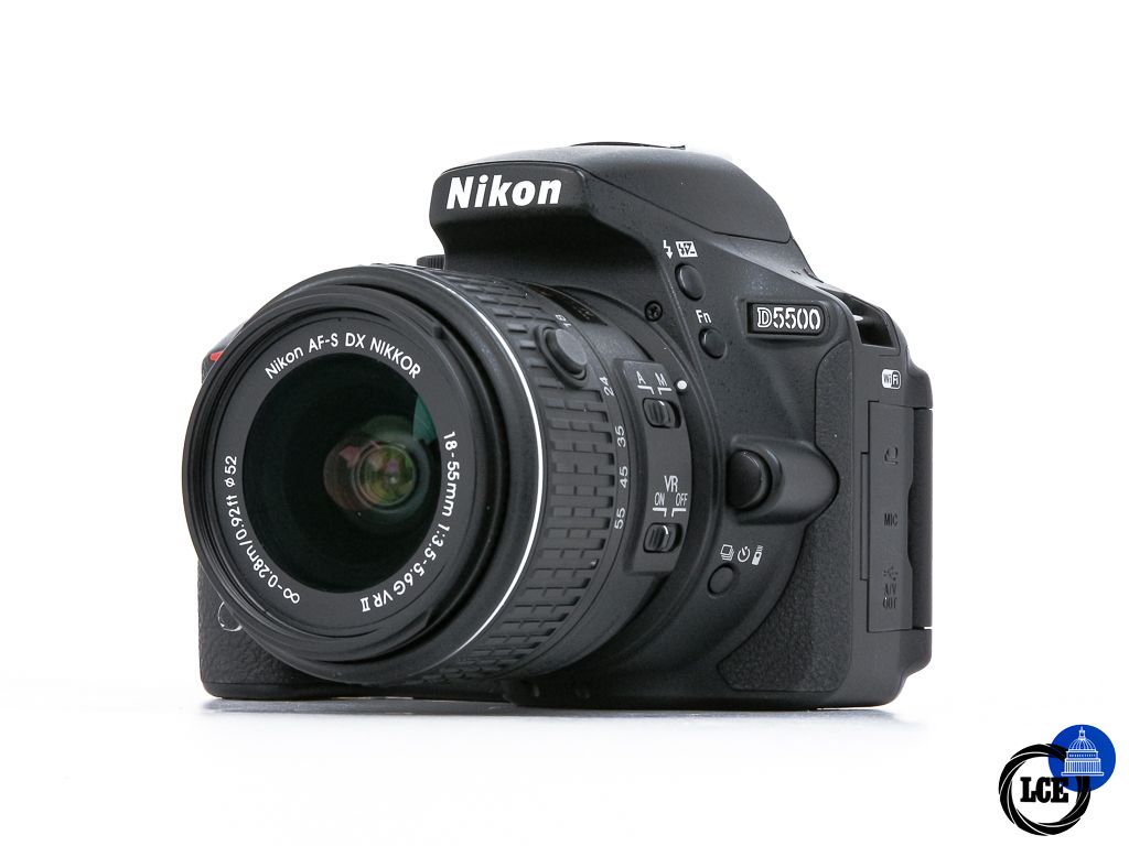 Nikon D5500 + 18-55mm VR **6k Shutter Count**