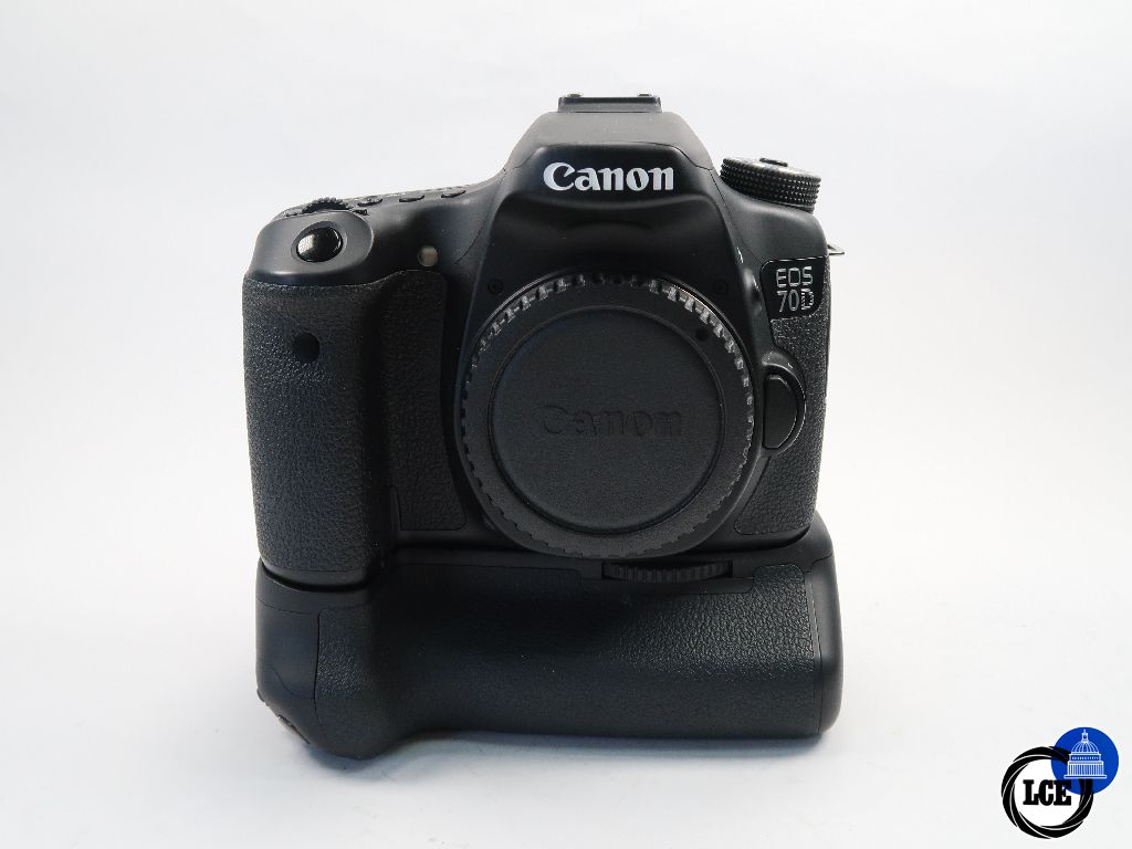 Canon EOS 70D + BG-E14 Grip