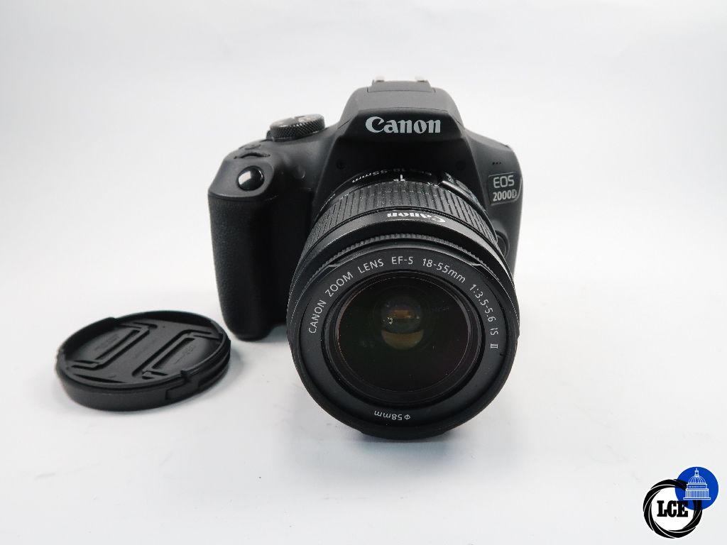 Canon EOS 2000D + 18-55mm F3.5-5.6 IS ii