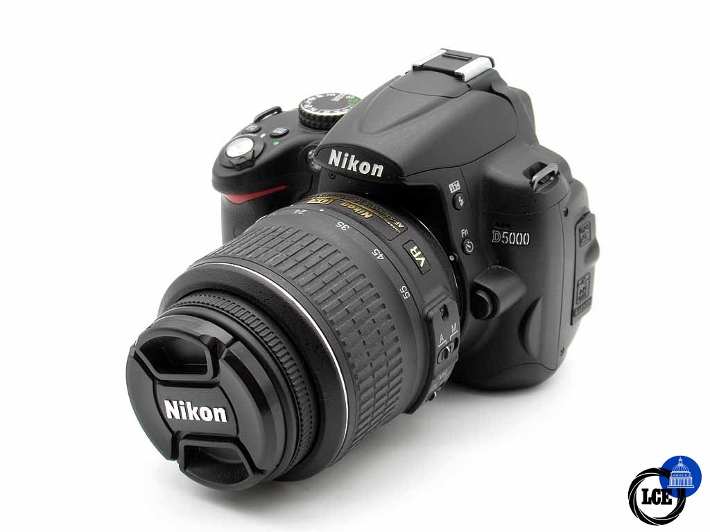 Nikon D5000 with Nikon DX AF-S 18-55mm f/3.5-5.6G Vr