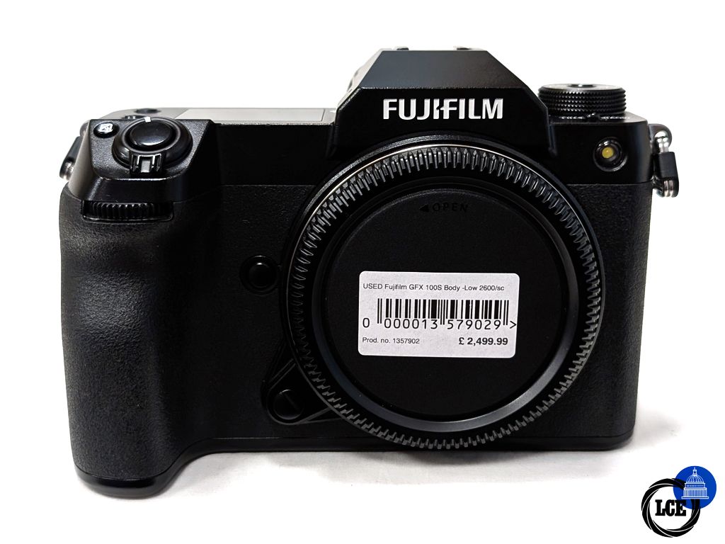 FujiFilm GFX100S Body - Low 2600/sc