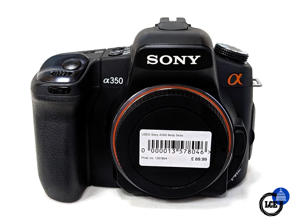 Sony a350 Body - Low 5k/sc