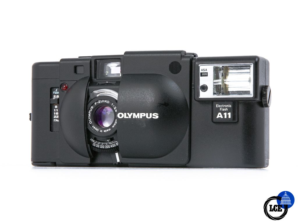 Olympus XA + A11