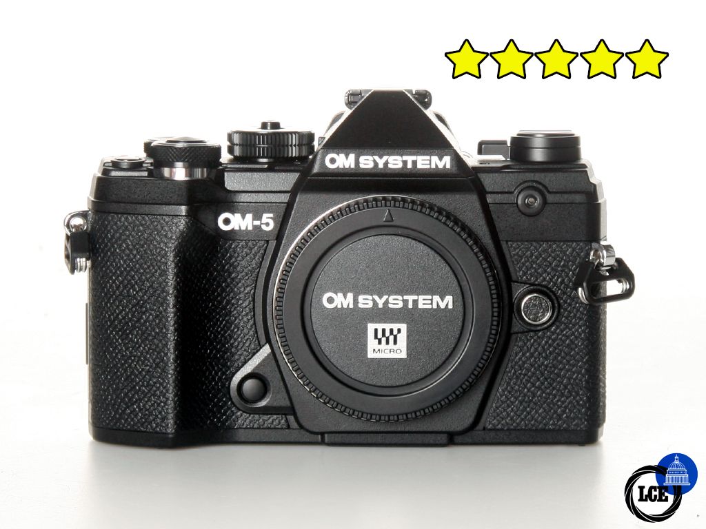 OM SYSTEM OM-5 Body Black (Very Low Shutter Count 500)