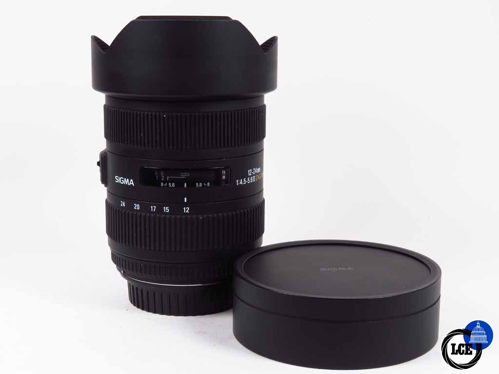 Sigma 12-24mm f4.5-5.6 II DG HSM EOS Fit