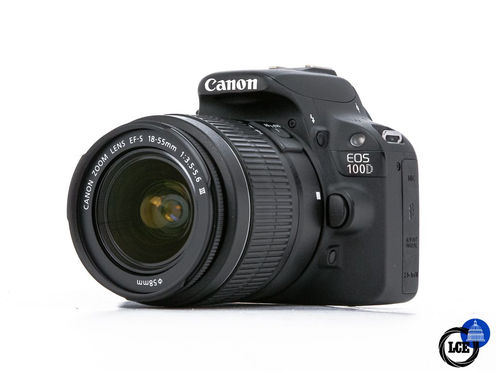 Canon EOS 100D + 18-55mm III **11k Shutter Count** Canon EOS 100D + 18-55mm III **11k Shutter Count**