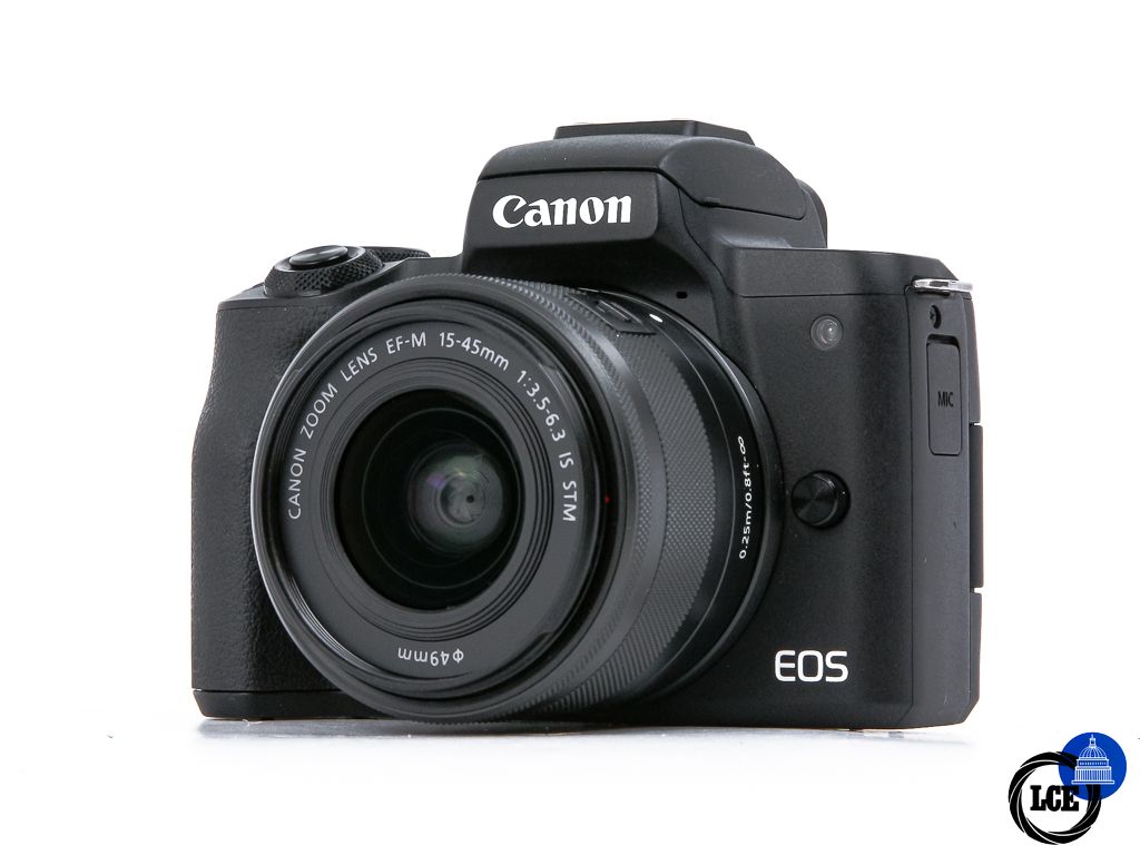 Canon EOS M50 II + 15-45mm IS STM **4k Shutter Count**