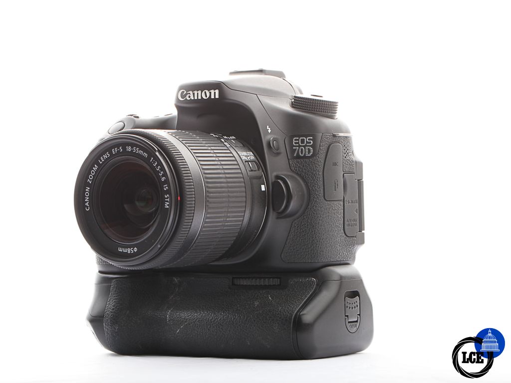 Canon EOS 70D + 18-55mm + Grip | 10114533