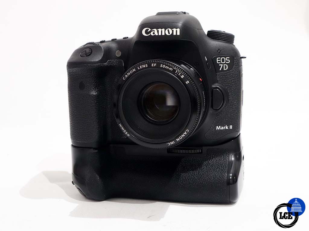 Canon EOS 7D MkII ** 33K ** + Meike grip + EF 50mm f1.8 mkII