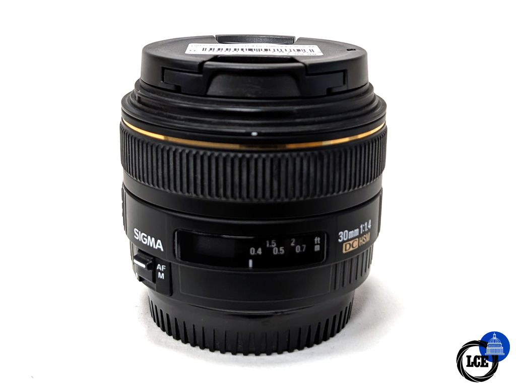 Sigma 30mm f1.4 DC HSM EX - Canon EF-S Fit