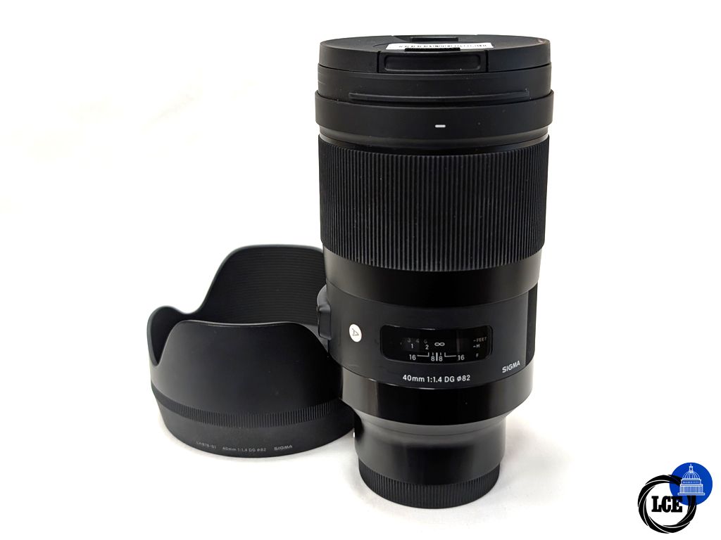 Sigma 40mm f1.4 DG HSM Art Sony FE Fit