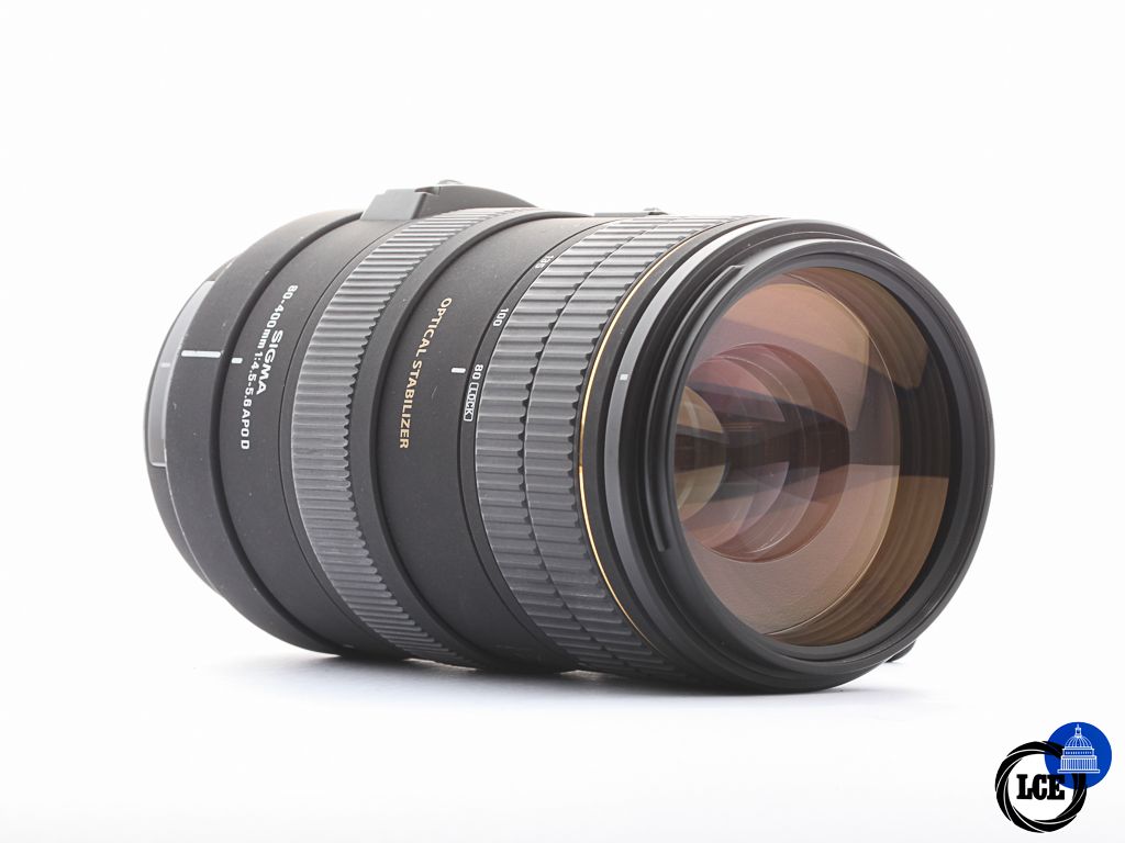 Sigma 80-400mm f/4.5-5.6 APO D OS [4*] | 10114562