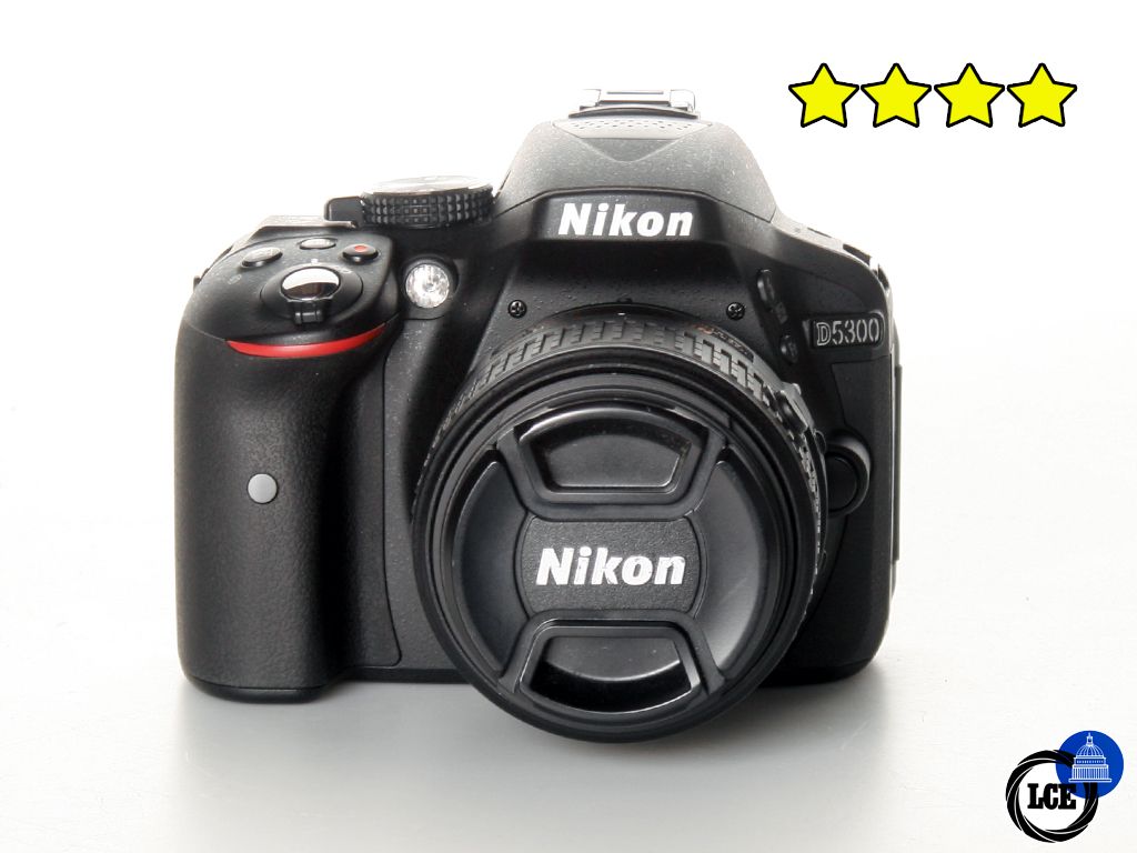 Nikon D5300+18-55mm VR GII AF-S (Very Low Shutter Count 910)