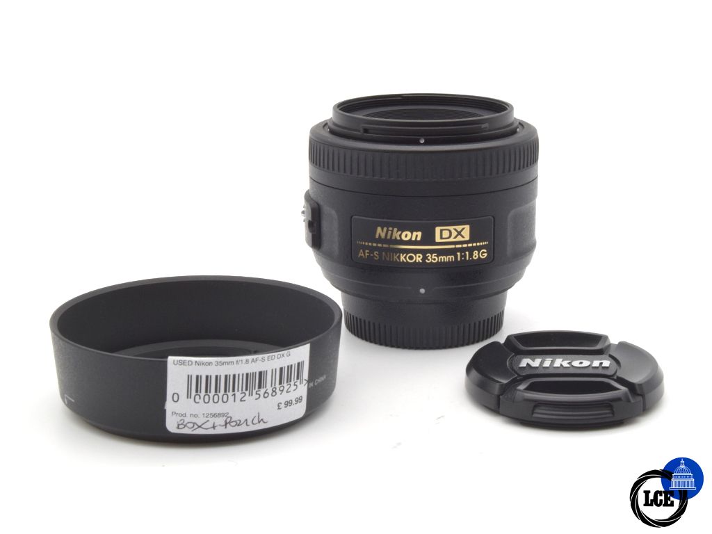 Nikon AF-S 35mm f/1.8 ED DX G