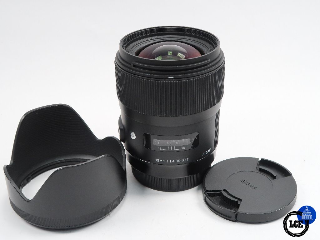 Sigma EF 35mm F1.4 DG CAF