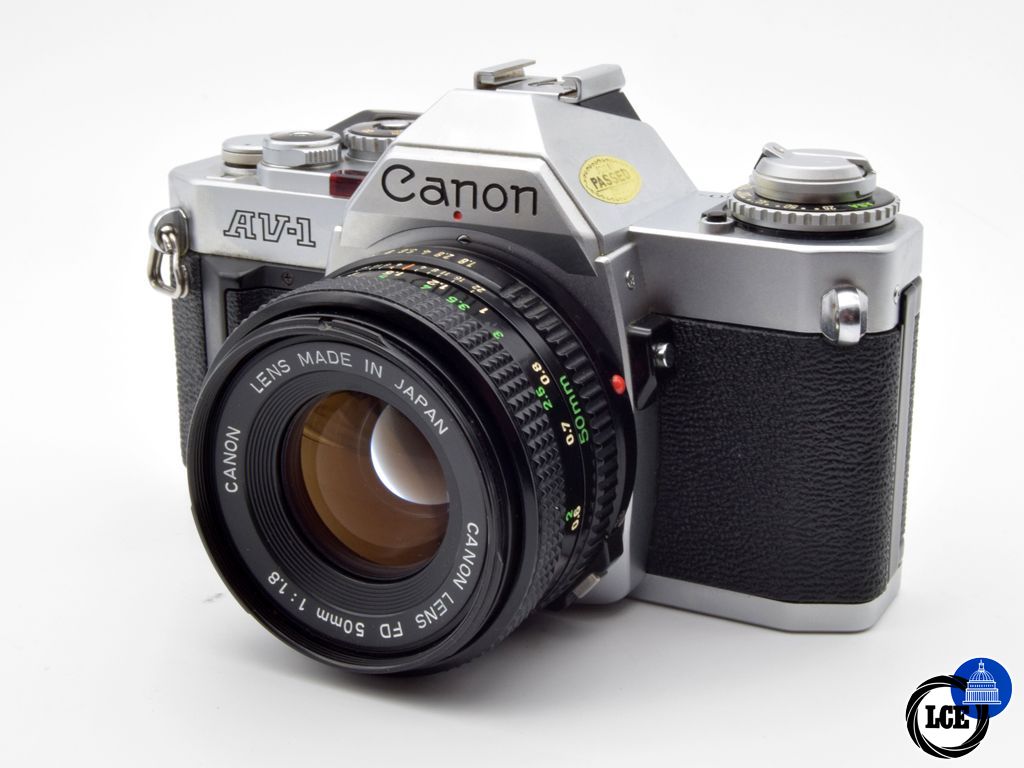 Canon AV-1 + FD 50mm f1.8 