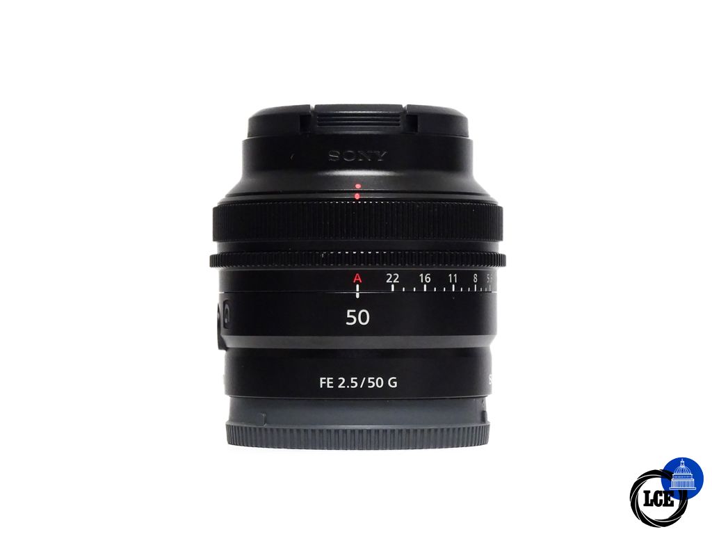 Sony FE 50mm f/2.5 G Sony FE 50mm f/2.5 G