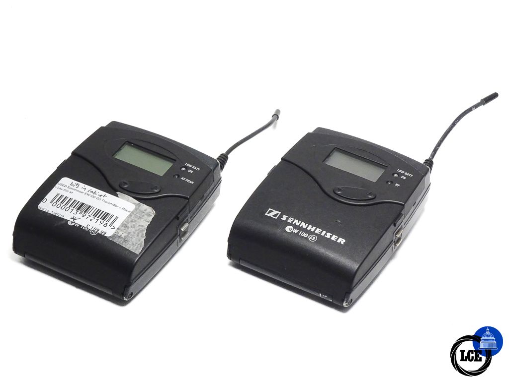 Sennheiser EW100 G3 Transmitter + Receiver + Lav mic kit