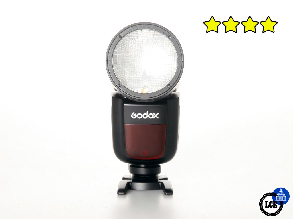 Godox V1 Round head flash with rechargeable battery (BOXED) Sony fit
