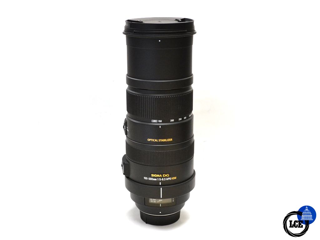 Sigma 150-500mm F5-6.3 APO HSM DG - Nikon F