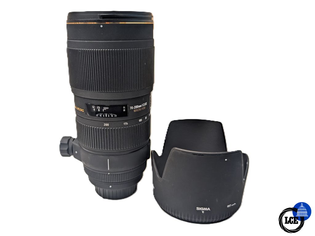 Sigma 70-200mm F2.8 II Macro HSM EX Nikon Fit 