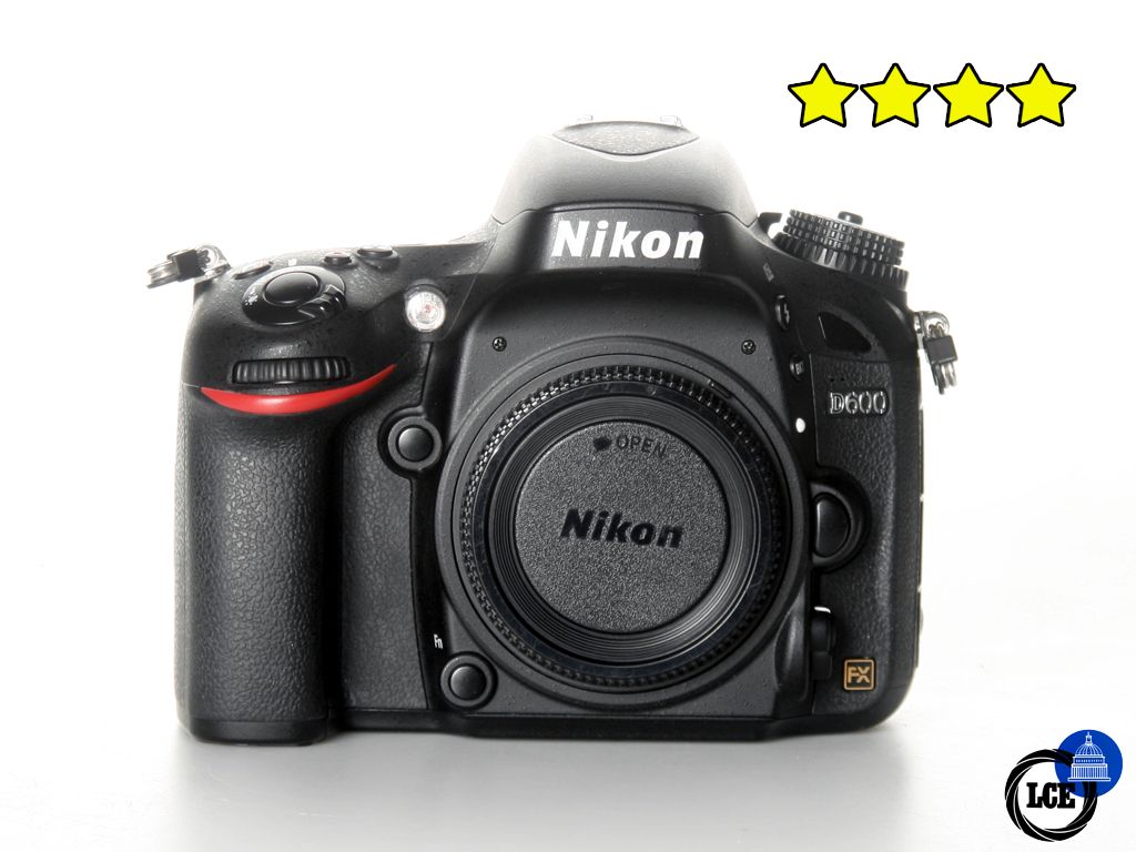 Nikon D600 Body (Shutter Count <14k)