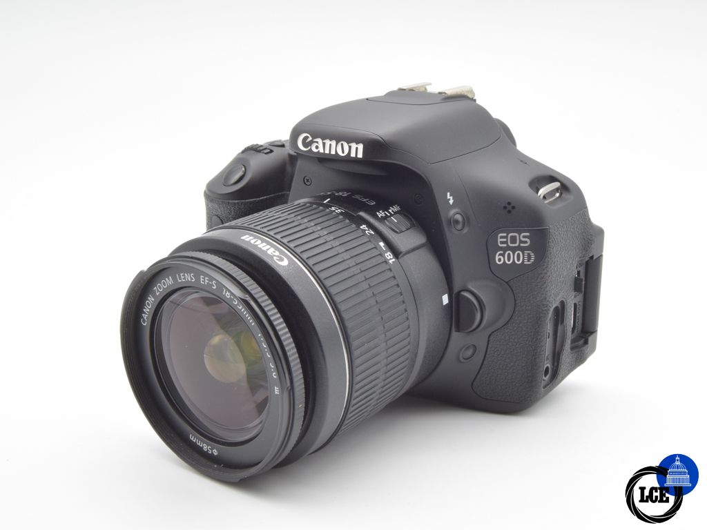 Canon EOS 600D + EF-S 18-55mm f/3.5-5.6 III