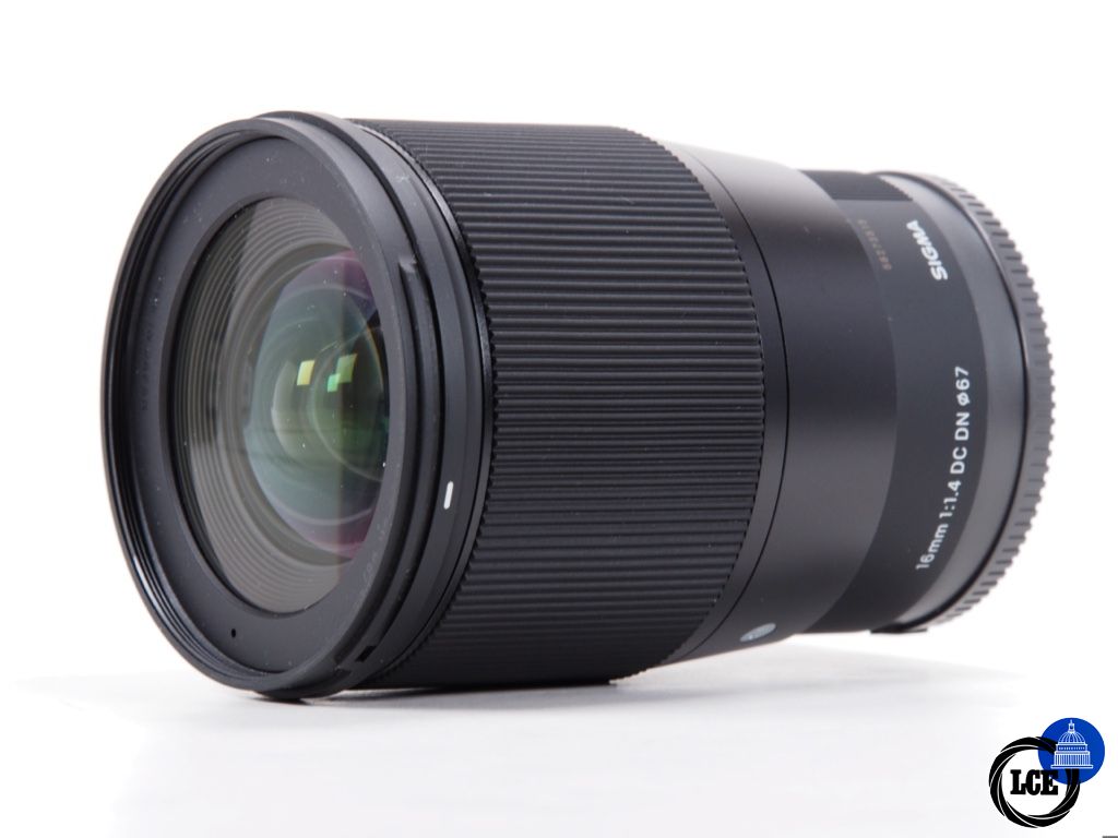 Sigma 16mm F1.4 DC DN, Sony E