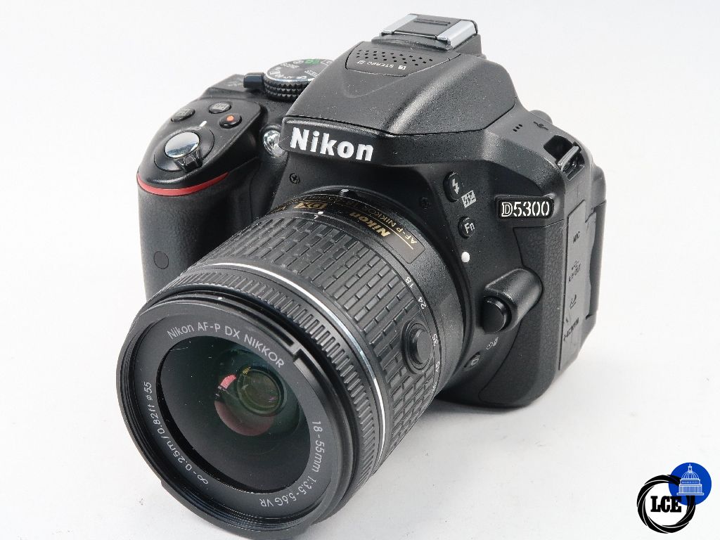 Nikon D5300 18-55mm f3.5-5.6G VR AF-P
