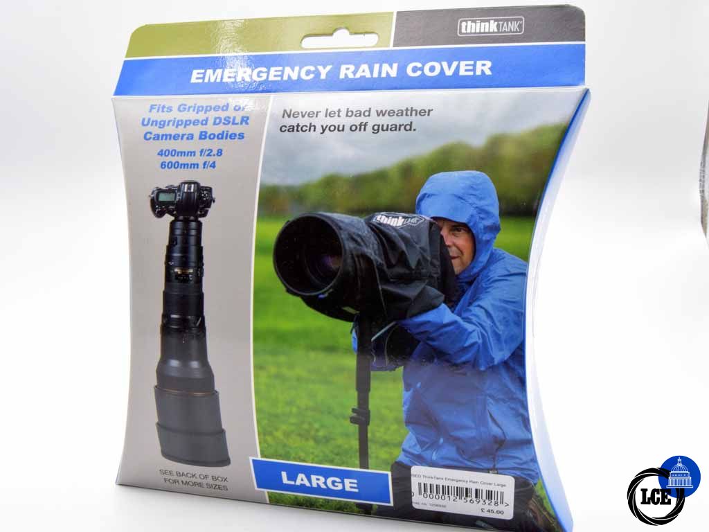 Think Tank Emergency Rain Cover Large 
