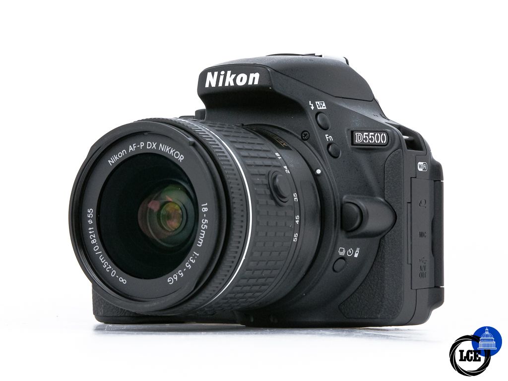 Nikon D5500 + AF-P 18-55mm **6k Shutter Count** Nikon D5500 + AF-P 18-55mm **6k Shutter Count**