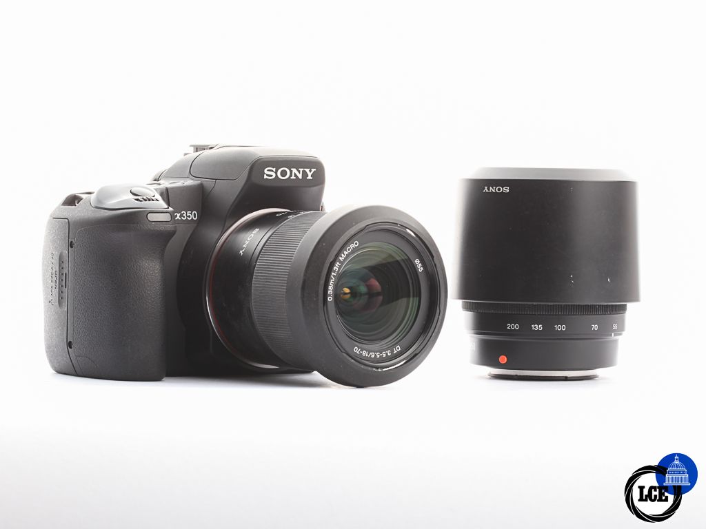 Sony A350 + 18-70mm + 55-200mm [A-Mount] [4*] | 10114389