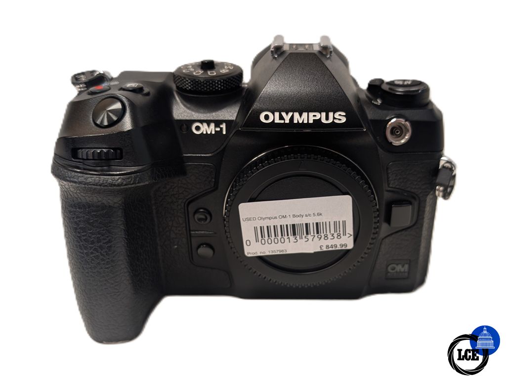 Olympus OM-1 Body - 5.6k Shutter Count 