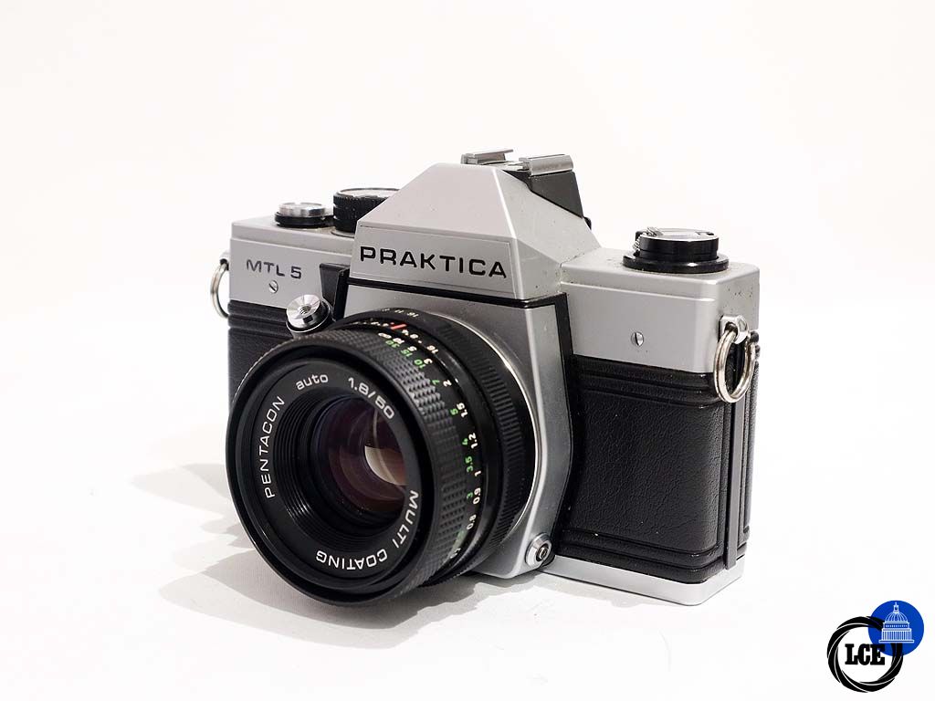 Praktica MTL5 inc 50mm F.1.8