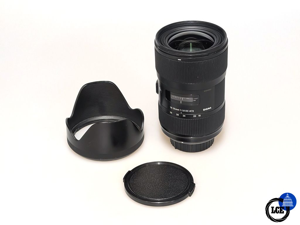 Sigma 18-35mm F1.8 DC ART Nikon F mount