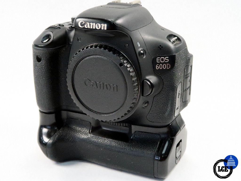 Canon Eos 600D with grip