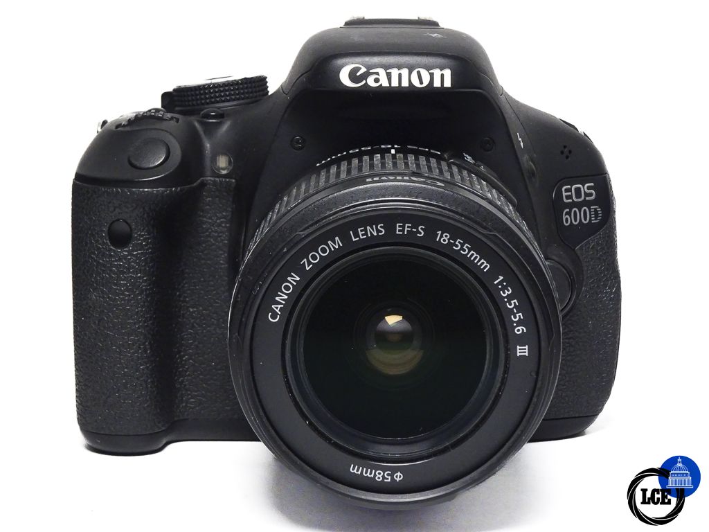 Canon EOS 600D + 18-55mm f/3.5-5.6 III