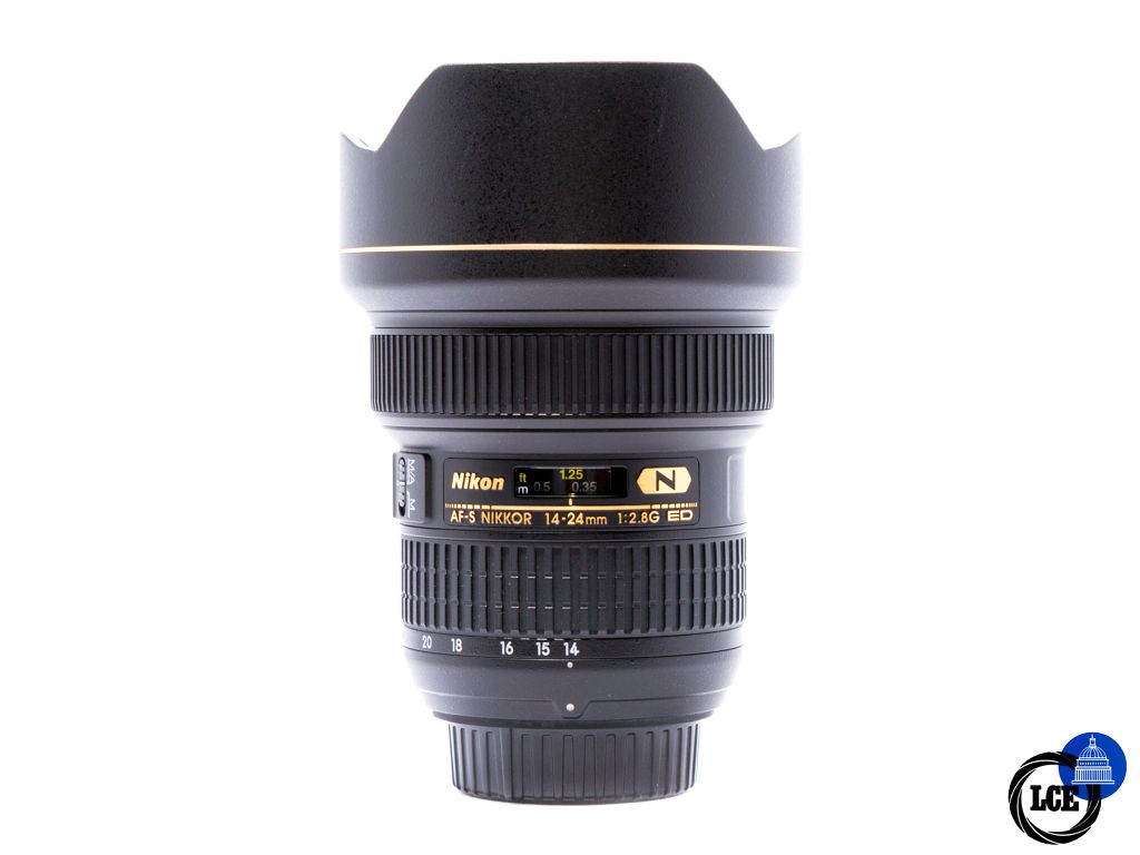 Nikon AF-S 14-24mm f2.8 G IF-ED + case