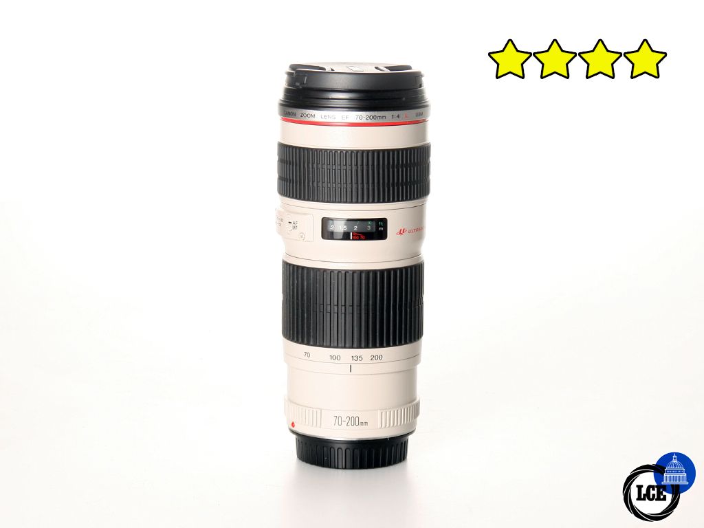 Canon EF 70-200mm f4 L USM (with Hood)
